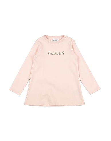 TRUSSARDI JUNIOR Vestito Rosa chiaro 86% Cotone, 14% Poliestere