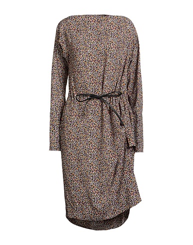 VIVIENNE WESTWOOD ANGLOMANIA Midi dress Black 97% Polyester, 3% Elastane, Cotton