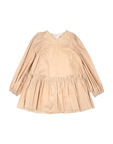 DOUUOD Kleid Beige 69% Polyester, 31% Baumwolle