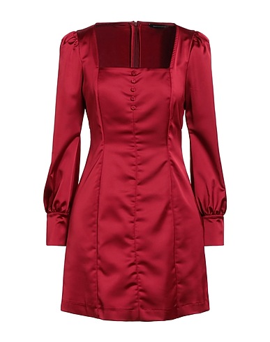 CRISTINAEFFE Kurzes Kleid Rot 94% Polyester, 6% Elastan