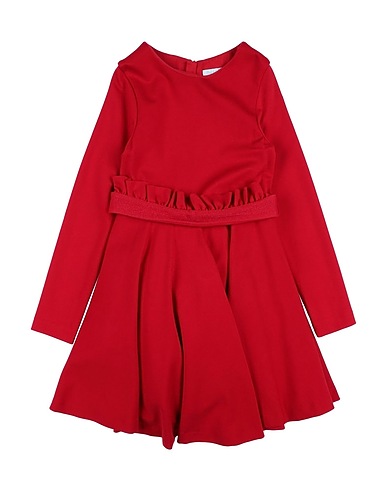 ABEL & LULA Dress Red 68% Viscose, 29% Polyamide, 3% Elastane