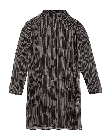 MANILA GRACE Short dress Black 100% Polyester