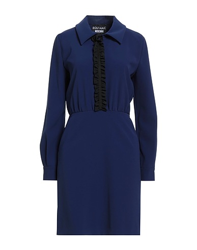 BOUTIQUE MOSCHINO Office dress Blue 100% Polyester