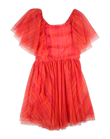 PATRIZIA PEPE Dress GIRL Tomato red 100% Polyester