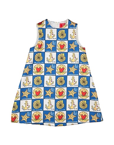 ALESSANDRO ENRIQUEZ Dress X BARCELLINO Blue 100% Polyester