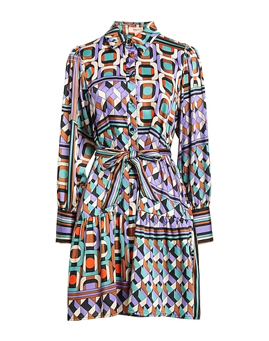 SUNCOO Short dress 100% Recycled polyester