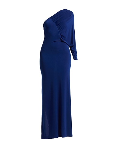 SOALLURE Long dress Midnight blue 95% Polyester, 5% Elastane