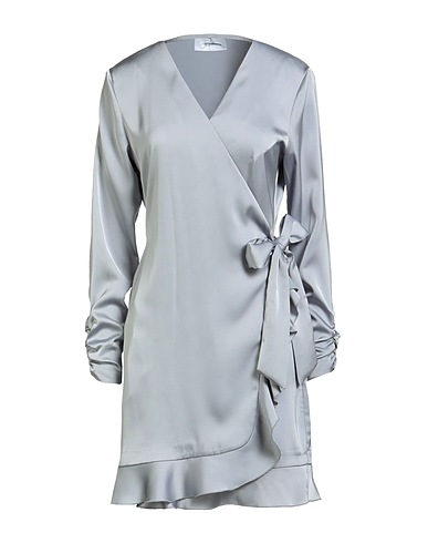 SOALLURE Short dress Sky blue 100% Polyester