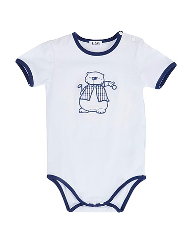 BEBEBO' Baby bodysuit White 95% Cotton, 5% Elastane