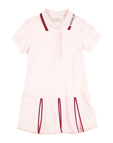 MONCLER Dress Light pink 58% Cotton, 38% Polyamide, 4% Elastane