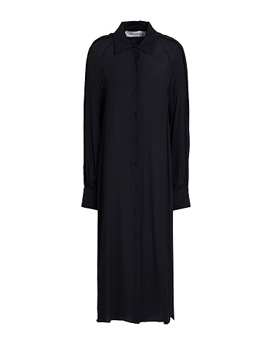SHIRTAPORTER Midi dress Black 100% Rayon
