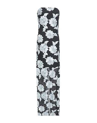 ROTATE BIRGER CHRISTENSEN Long dress Lead 95% Recycled polyester, 5% Elastane