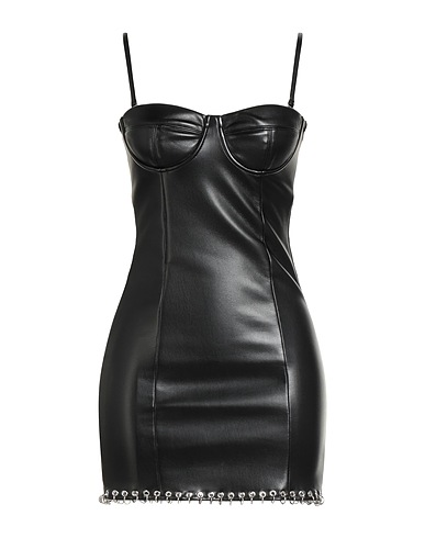 PATRIZIA PEPE Sheath dress Black 100% Polyurethane