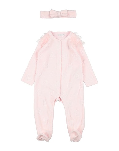 DOLCE&GABBANA Baby accessories set Light pink 40% Modal, 40% Cotton, 20% Polyamide