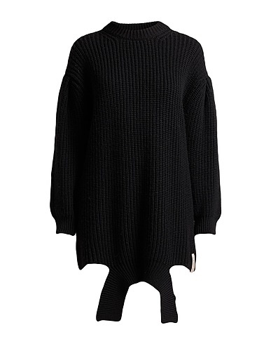 MAR DE MARGARITAS Vestito corto Nero 74% Acrilico, 26% Poliestere
