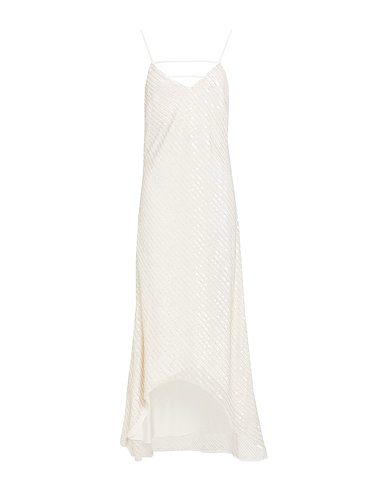 PATRIZIA PEPE Midi dress Ivory 100% Polyester