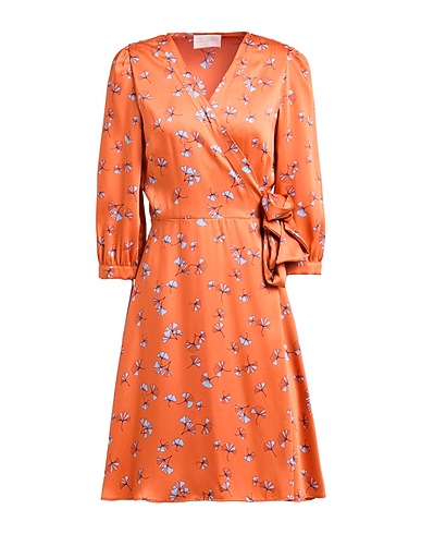 I BLUES Short dress Rust 100% Polyester