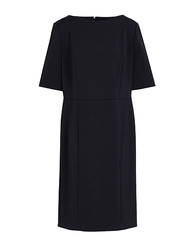 TRU TRUSSARDI Robe fourreau Noir 82% Polyester, 16% Viscose, 2% Élasthanne