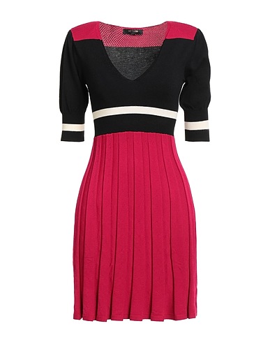 MY TWIN TWINSET Minivestido Magenta 72% Viloft®, 28% Poliéster