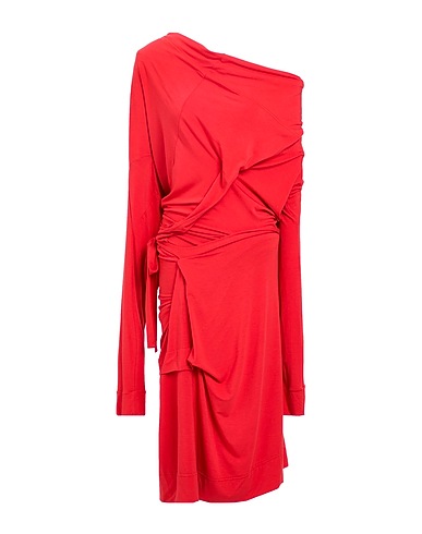 VIVIENNE WESTWOOD ANGLOMANIA Vestido elegante Rojo 94% Viscosa, 6% Elastán