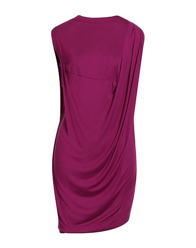 VIVIENNE WESTWOOD ANGLOMANIA Short dress Garnet 95% Viscose, 5% Lycra®