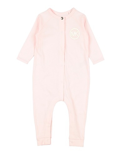 MICHAEL KORS KIDS Baby jumpsuit Light pink 100% Cotton