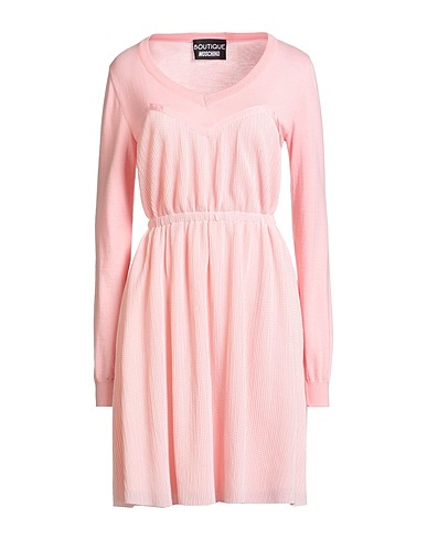 BOUTIQUE MOSCHINO Midi dress Pink 100% Cotton