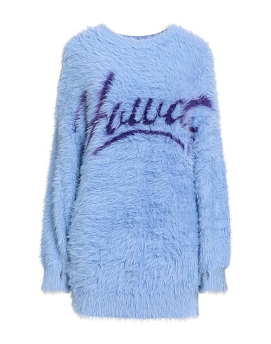 ONE TEASPOON Κοντό φόρεμα Ανοιχτό μπλε 100% Νάιλον