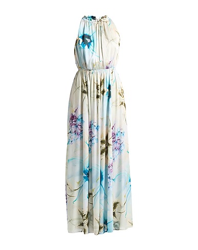 MARCIANO by GUESS Long dress Light green 100% Polyester