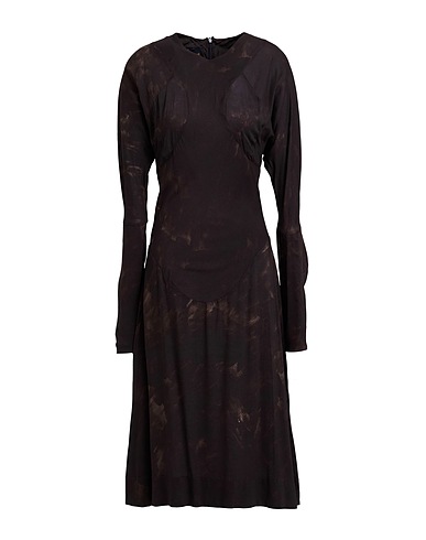 VIVIENNE WESTWOOD ANGLOMANIA Midi-Kleid Schwarz 100% Viskose