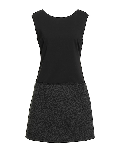 NAF NAF Short dress Black 94% Polyester, 6% Elastane