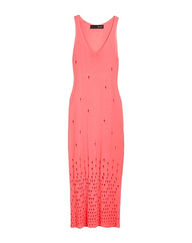 MESSAGERIE Vestito estivo Corallo 35% Lino, 35% Viscosa, 30% Cotone