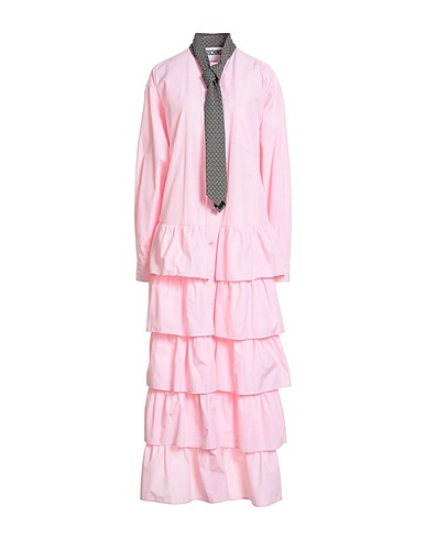 MOSCHINO Long dress Pink 100% Cotton