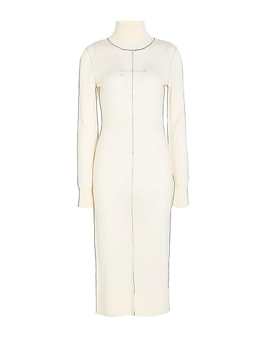MM6 MAISON MARGIELA Tubino Avorio 70% Lana Vergine, 30% Acrilico
