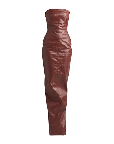 RICK OWENS Tubino Marrone 91% Cotone, 6% Elastomultiestere, 3% Gomma