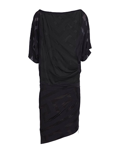 VIVIENNE WESTWOOD ANGLOMANIA Short dress Black 95% Viscose, 5% Elastane