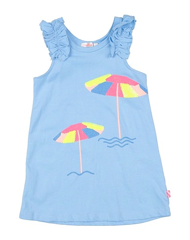 BILLIEBLUSH Vestito Baby  Celeste 100% Cotone