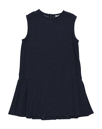 IL GUFO Dress Midnight blue 58% Polyester, 30% Viscose, 10% Polyamide, 2% Elastane