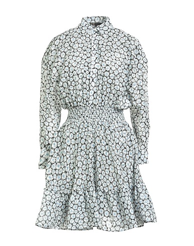 MAJE Shirt dress Black 67% Viscose, 33% Polyamide, Polyester