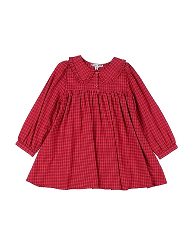 EMILE ET IDA Vestito Rosso 100% Cotone