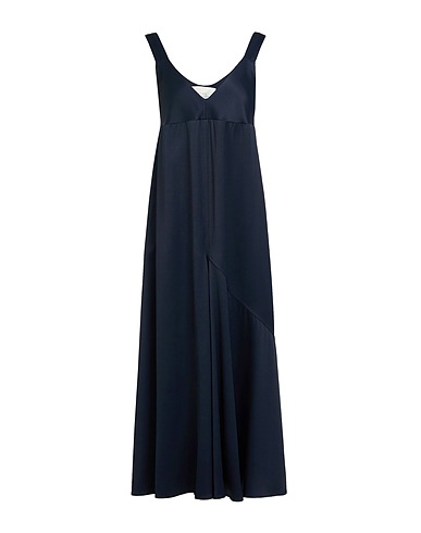 STUDIO NICHOLSON Vestito midi Blu navy 83% Viscosa, 17% Lana Vergine
