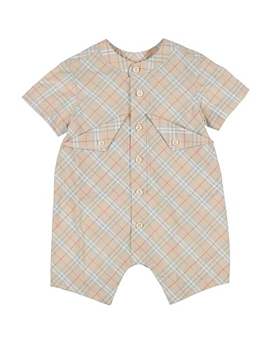 BURBERRY Baby jumpsuit  Beige 100% Cotton