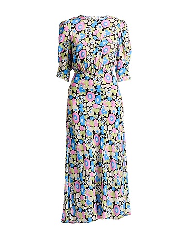 RIXO Long dress Black 100% Viscose