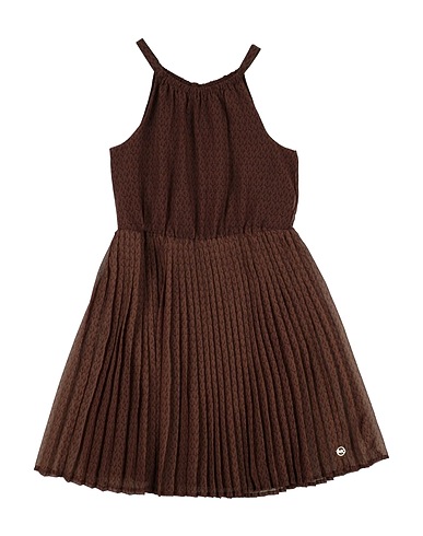 MICHAEL KORS KIDS Dress Brown 100% Polyester
