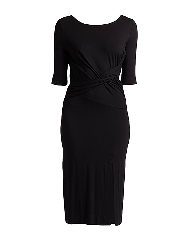VIVIENNE WESTWOOD ANGLOMANIA Elegant dress Black 95% Viscose, 5% Lycra®