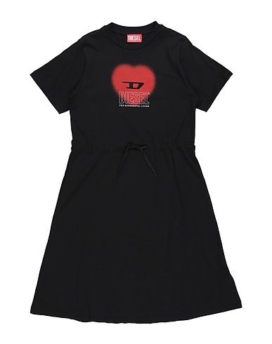 DIESEL Dress Black 100% Cotton
