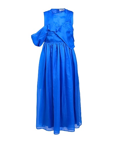 CECILIE BAHNSEN Vestito da cerimonia Blu china 100% Seta
