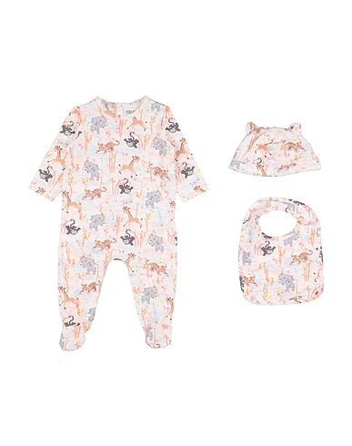 KENZO KIDS Baby-Set Hellrosa 100% Baumwolle