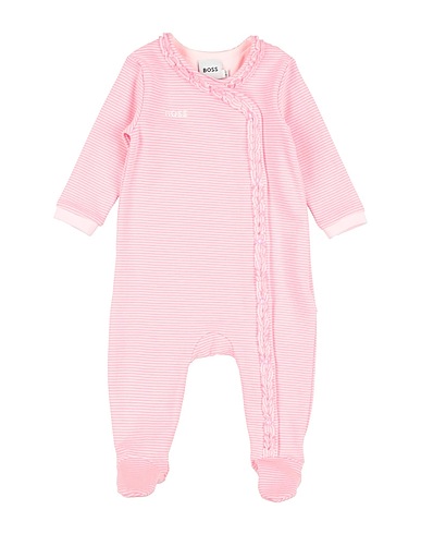 BOSS Strampelanzug für Babys Rosa 100% Baumwolle, Elastan