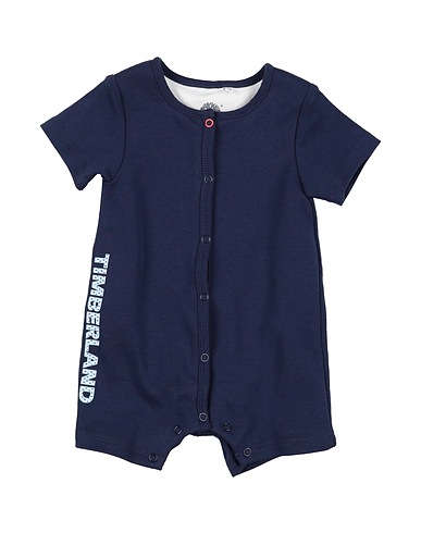 TIMBERLAND Baby jumpsuit Midnight blue 100% Organic cotton